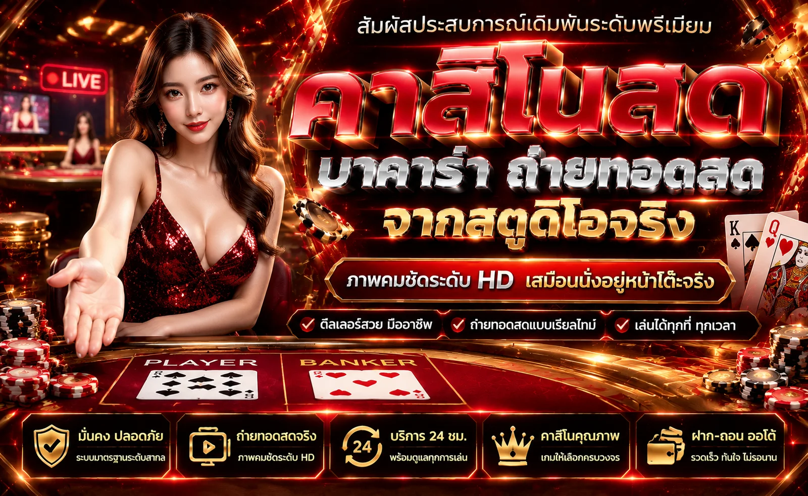 ระบบฝากถอนออโต้ TMH168 ธนาคารออนไลน์และ TrueMoney Wallet 24 ชั่วโมง